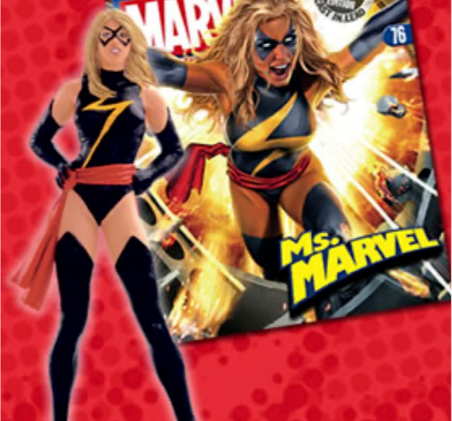 Eaglemoss Figurine Ms. Marvel #76 Classic Marvel Collection Magazine