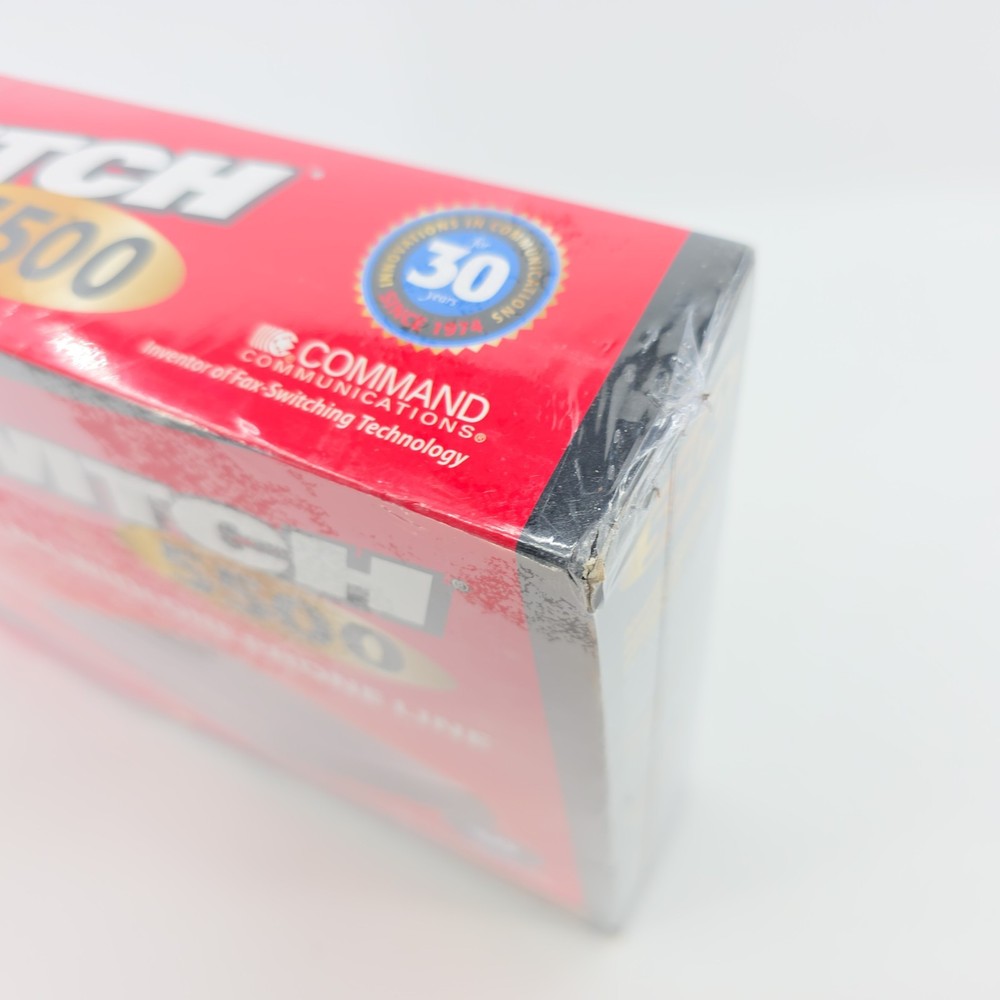 Command Communications ComSwitch 5500 Phone Fax Modem 3-Port Call Switch Sealed