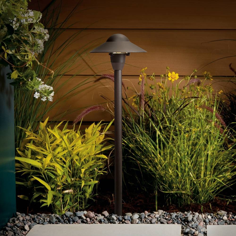 Kichler 21"H Dome Architectural Bronze Landscape Path Light