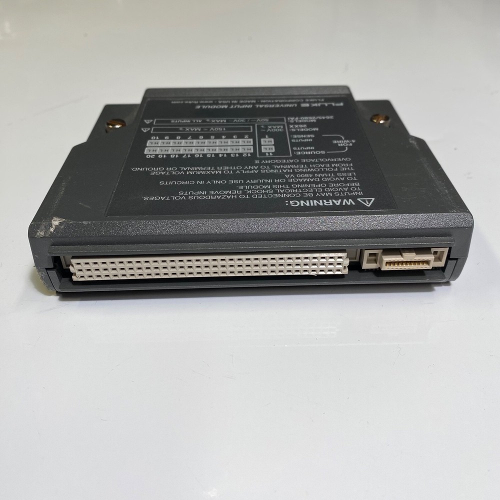 FLUKE 2680A PAI (Precision Analog Input) Module with Universal Input Module