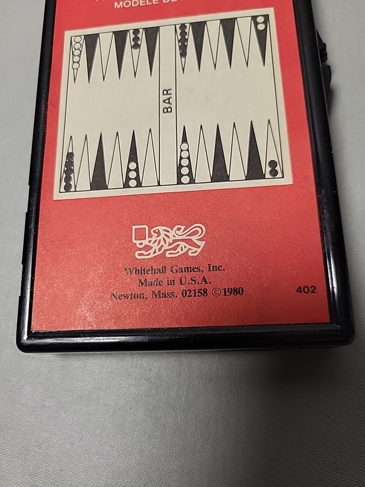 VINTAGEMAGNETIC BACKGEMMON GAME 1980, COMPLETE