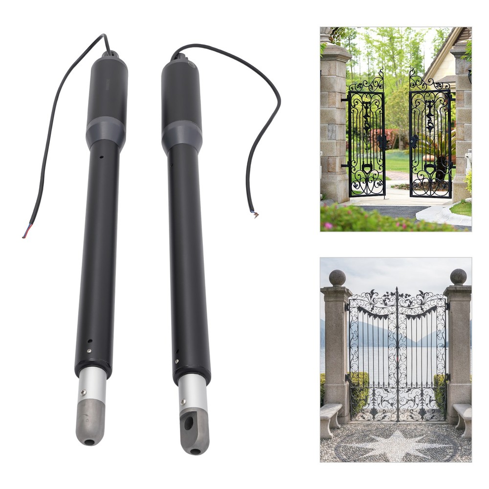 Automatic Gate Opener Dual Swing Gate Opener Security System w/ Remote Control