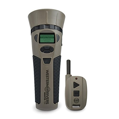Compact Handheld Electronic Game Call with Remote - Predator Hunting Accessory