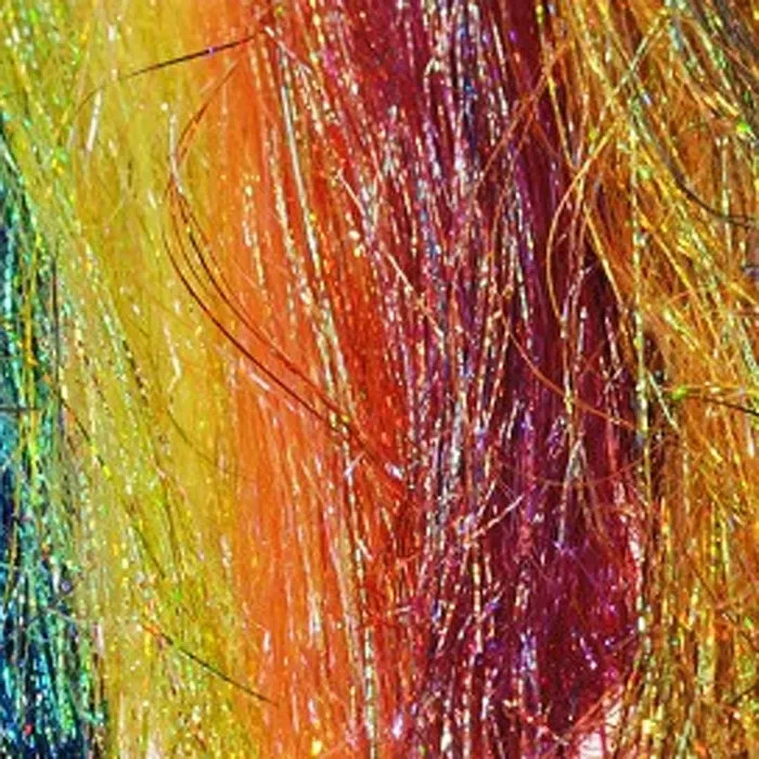 Fly Tying Veniard Boosted Krinkle Mirror Flash Tail & Wing Material