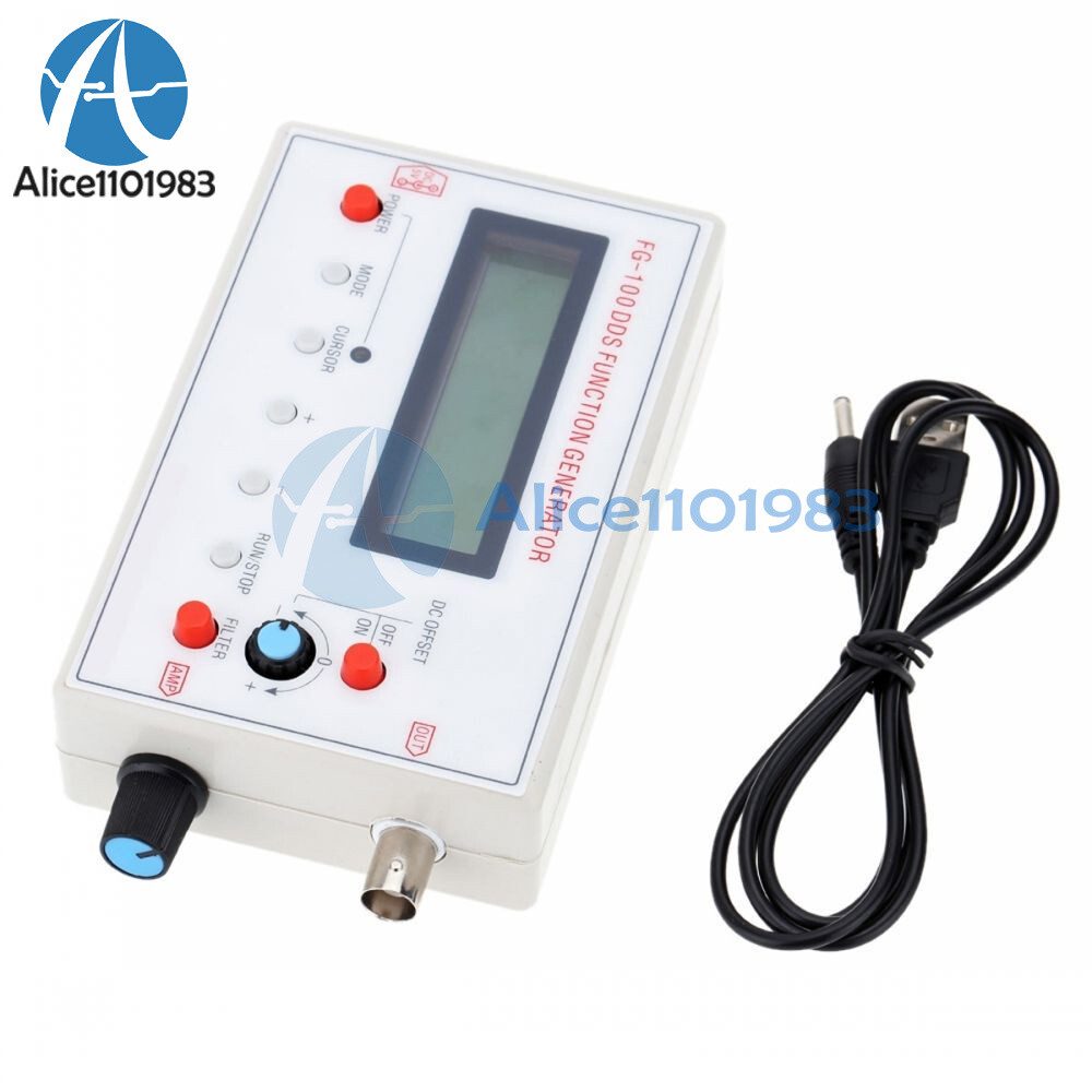 DDS Function Signal Generator 1HZ-500KHz Sine Square Triangle Wave Frequency