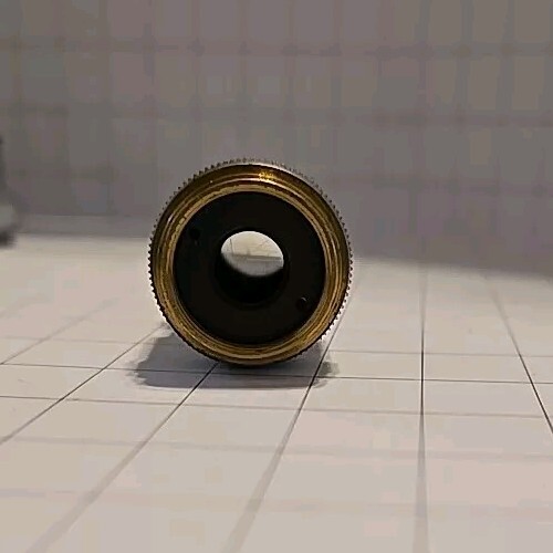 VICKERS ENGLAND MICROPLAN 10X/0.25 OBJECTIVE LENS OPTICS MICROSCOPE