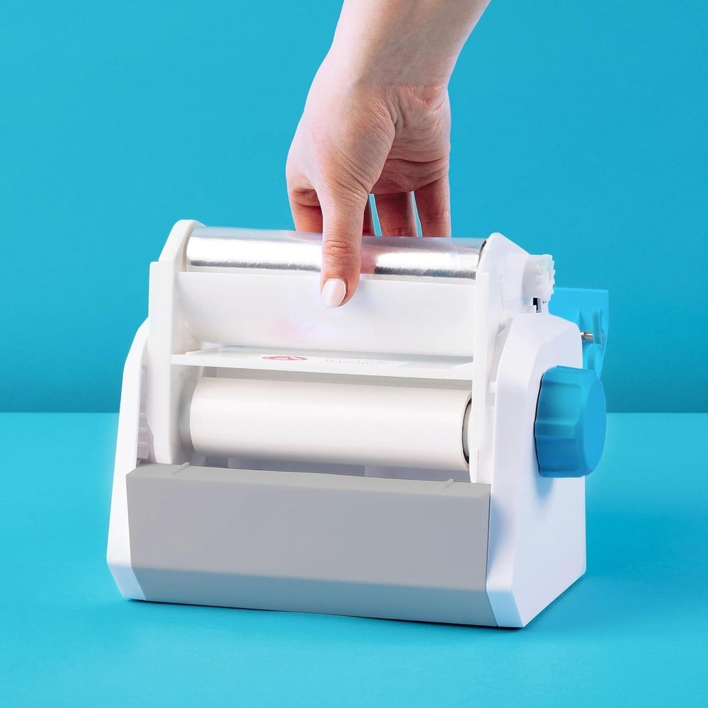 5" Compact Sticker Maker with Pre-Loaded Permanent Adhesive - Mess-Free Crafting