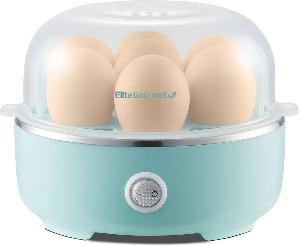 Easy Egg Cooker Electric 7-Egg Capacity, Soft/Medium/Hard Boiled Auto Shut Off