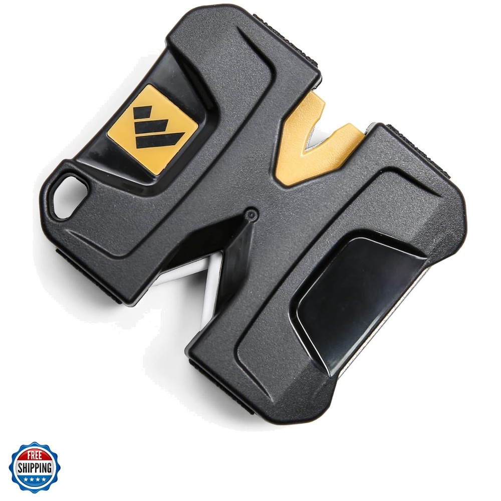 Portable Pivot Knife Sharpener, WSEDCPVT EDC Black