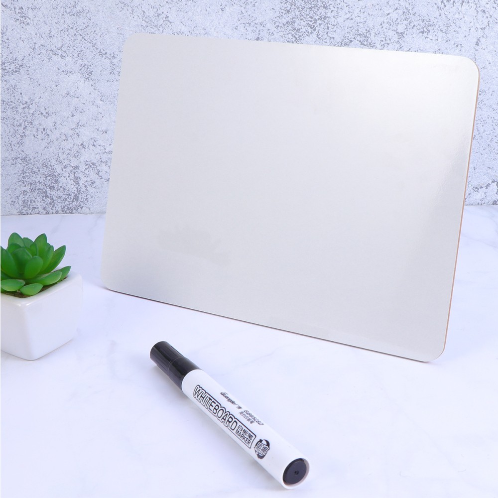 4 Pcs School Board Reusable Desktop Whiteboard Easel Planner Reminder