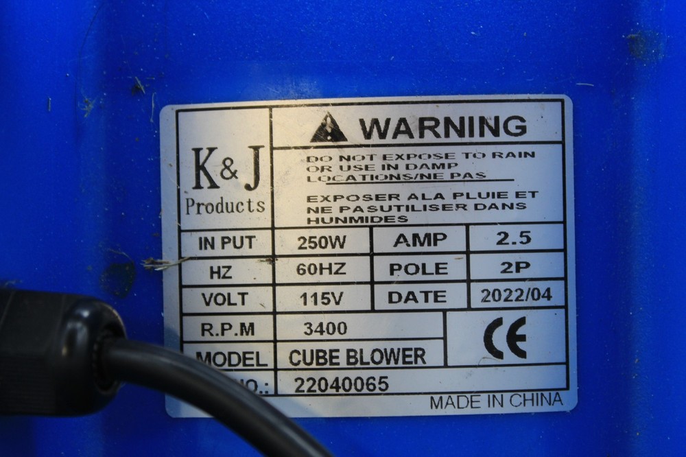 K&J CUBE BLOWER FAN