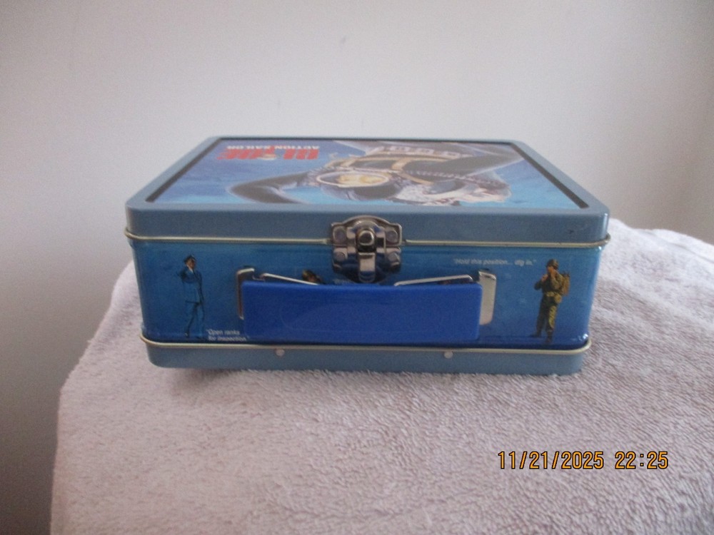 GI JOE ACTION SAILOR TIN LUNCHBOX