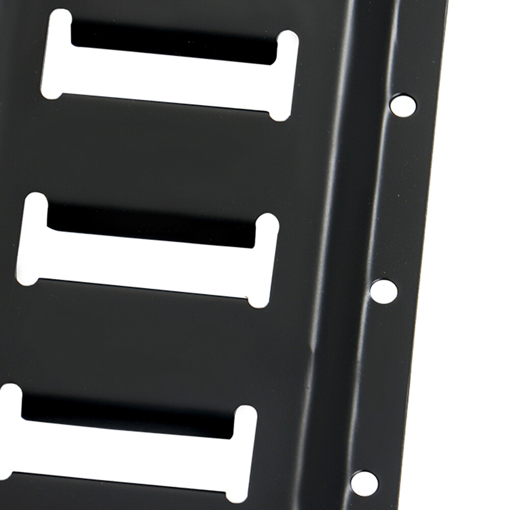 8 Pack 5' E Track Tie Down Rails System Power Coated E-Tracks for Cargo Trailers