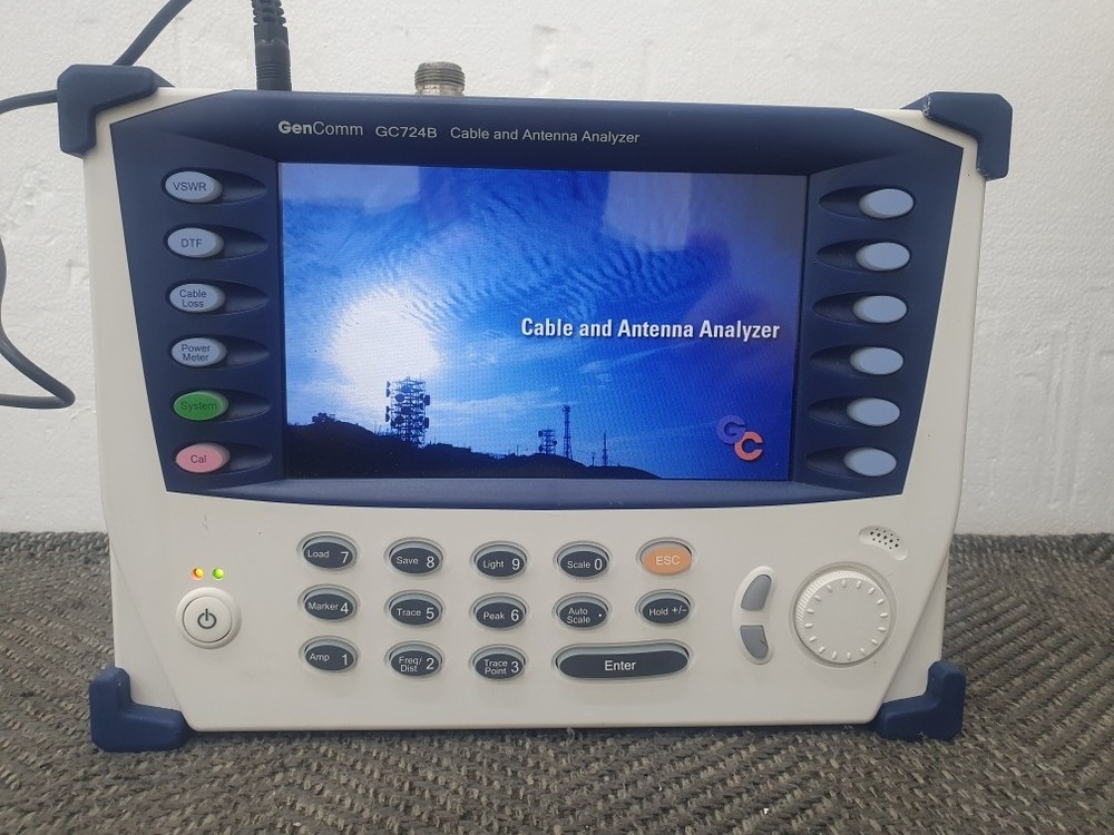 GenComm GC724B Cable and Antenna Analyzer with Accessories