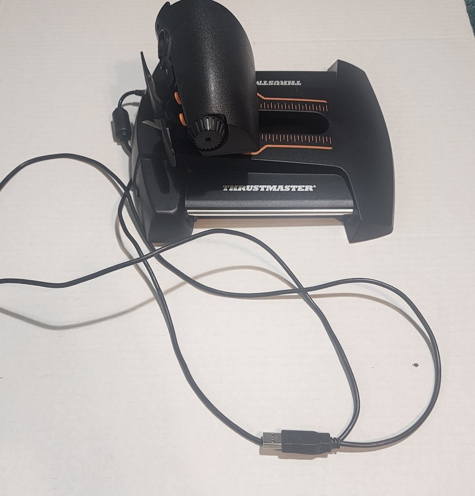 Thrustmaster TWCS Throttle Flight Simulator Controller USB for PC