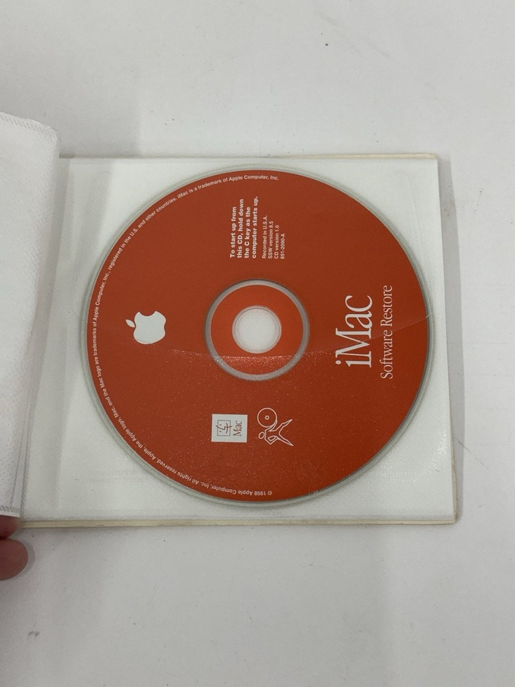 Apple iMac Software Install/Restore Media Version 8.5 OS CDs