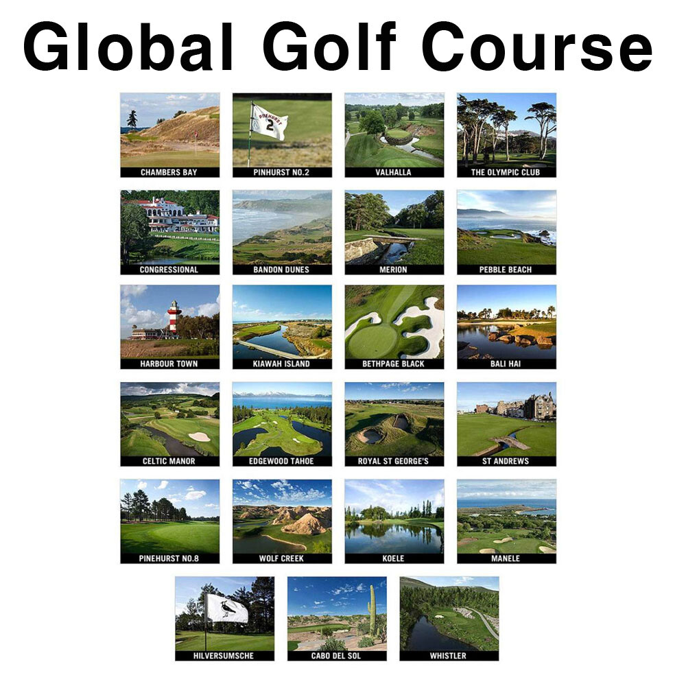 Phigolf Mobile Home Smart Screen Golf Simulator Swing Trainer WGT Edition #Track