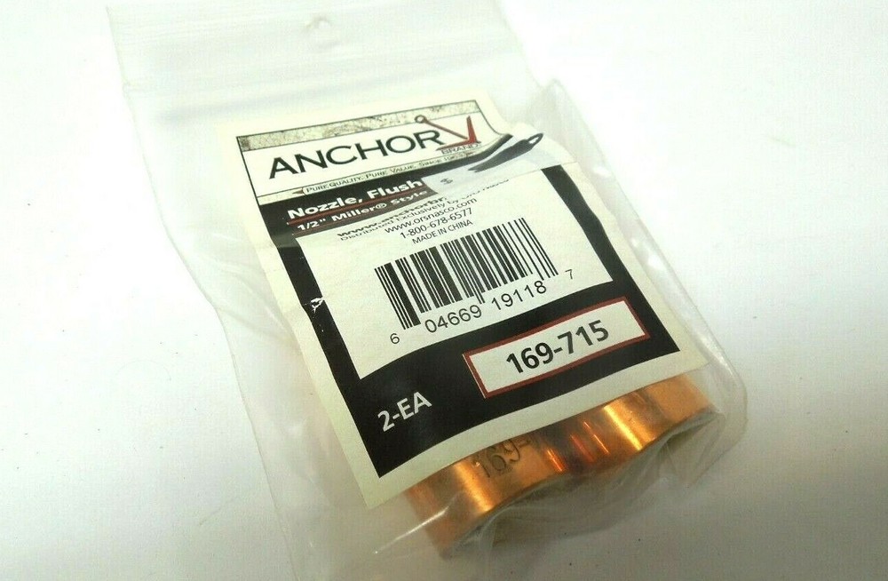 ANCHOR 100-169-715 FLUSH NOZZLE TIP (2-PACK) MVF27NW