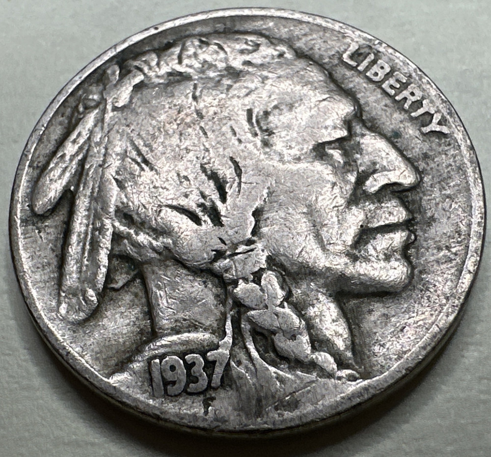 1937 5C Buffalo Nickel 730X