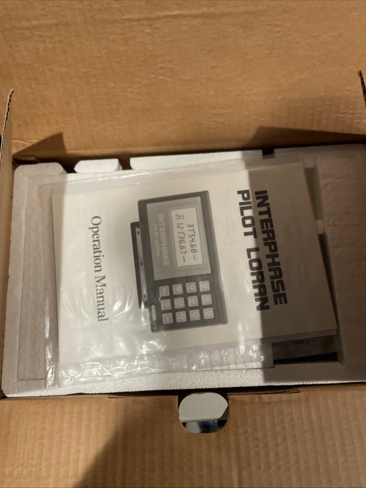 Interphase Pilot Loran 2 Boat Navigating Device Brand New