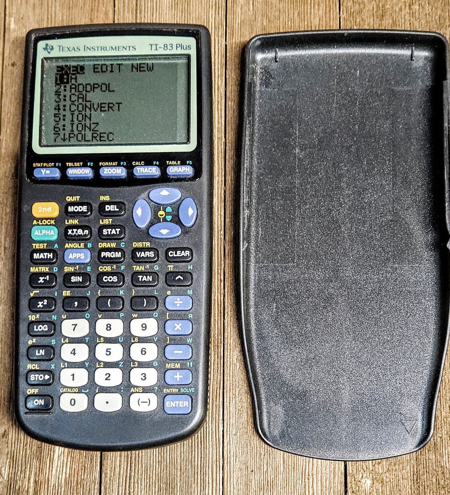 Texas Instruments TI-83Plus Calculator WORKS PERFECTLY.