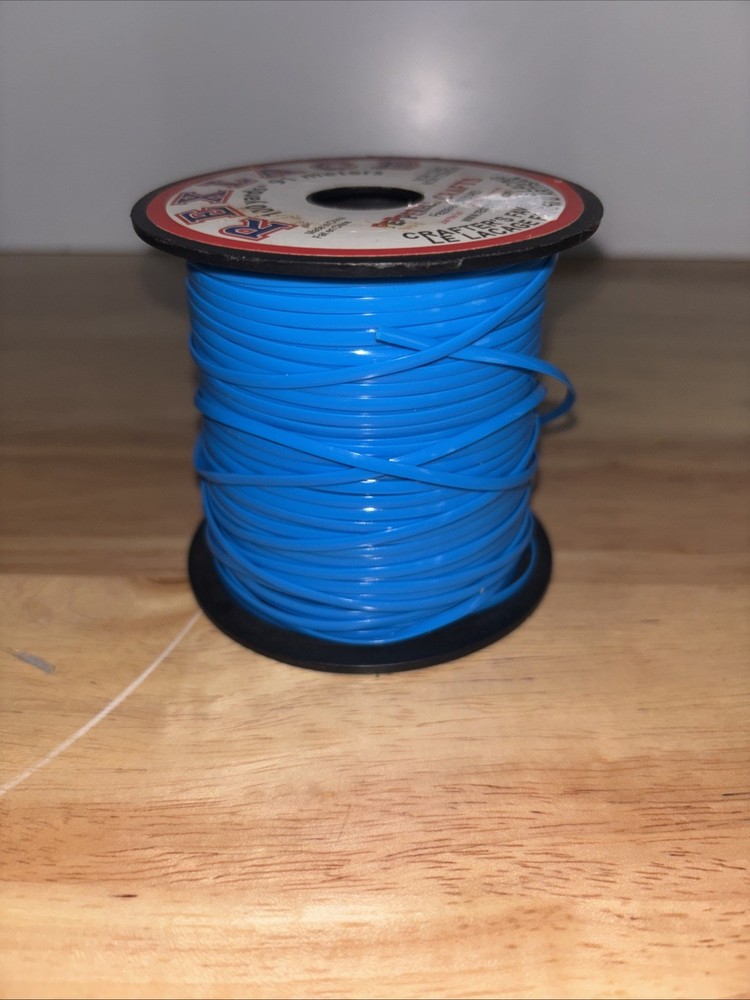 Rexlace & Creatology Plastic Lacing Blue, Open