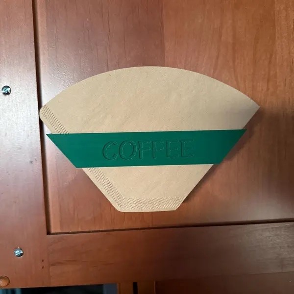 #4 Coffee Filter Wall Mounted Storage Melita Cone