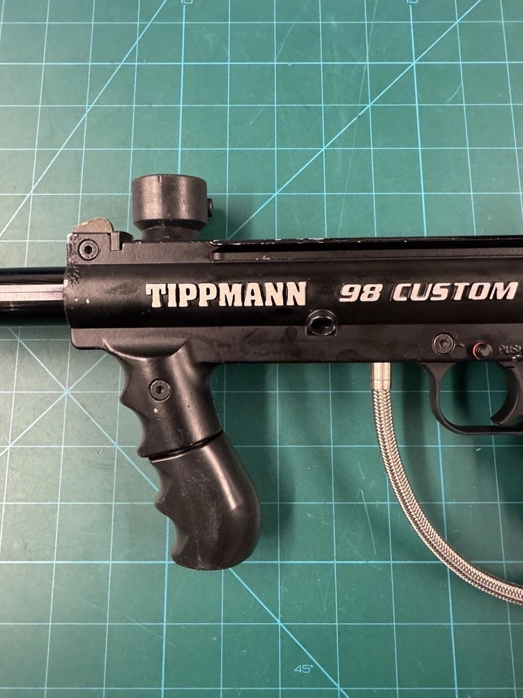 Tippmann Model 98 Custom. Cleaned and tested. Rare.