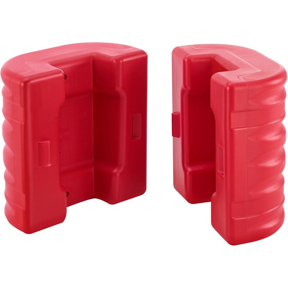 Global Industrial Column Protector 10" Opening 24" H Red