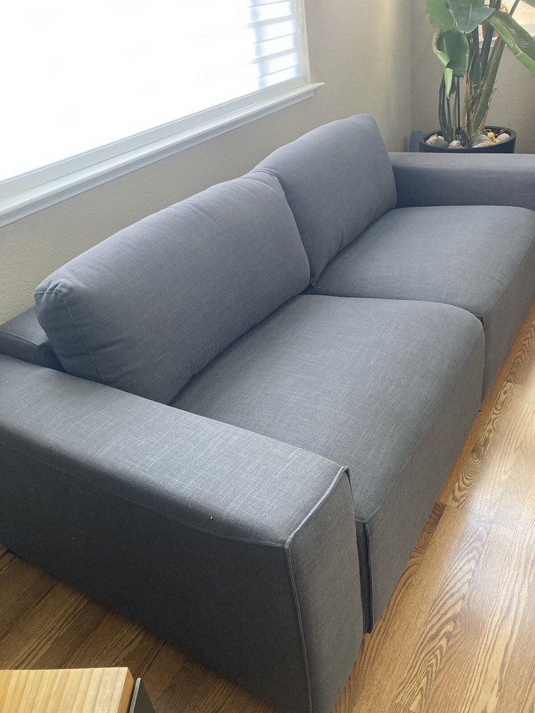 2 Identical Fabric Sofas - Slightly Used