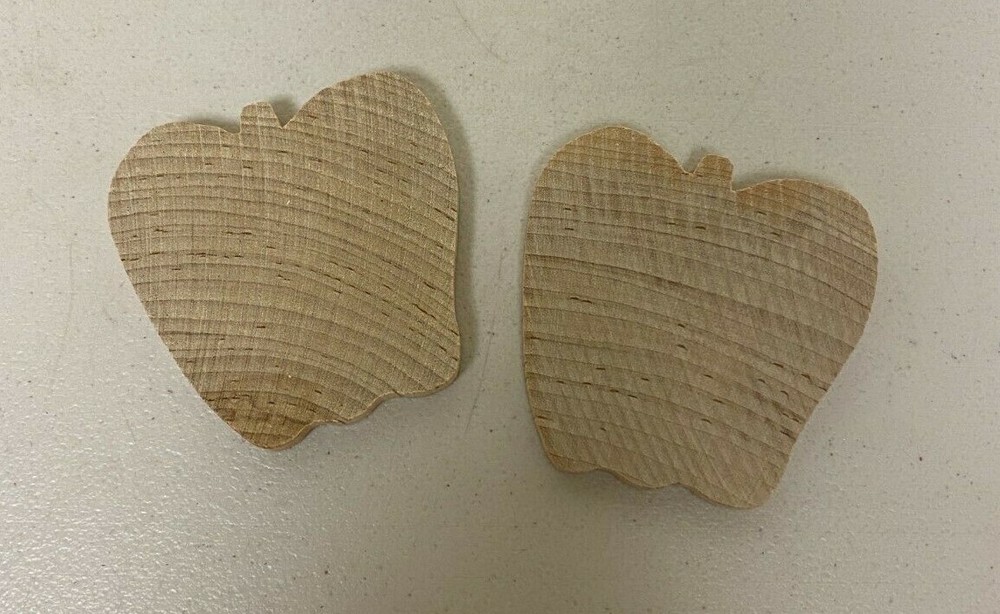 WOOD APPLES 2 PIECE CRAFTS