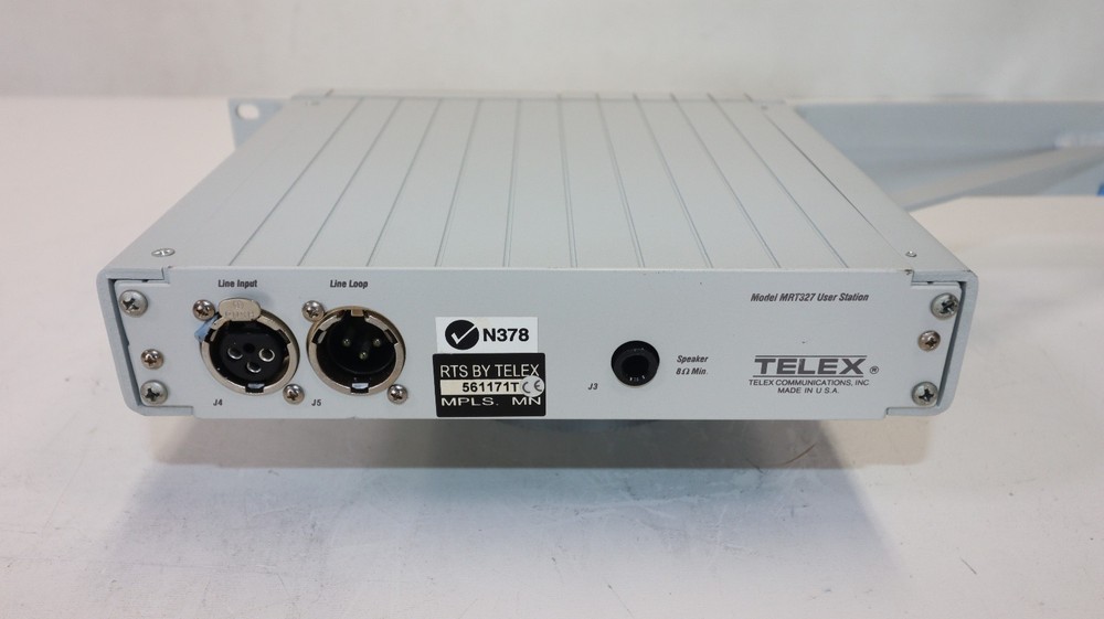 TELEX RTS SYSTEMS MRT327 USER STATION (061)