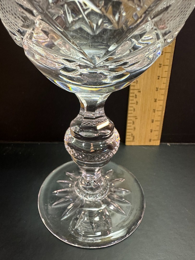 Imperial Crystal Edinburgh pattern, 6-7/8" Goblet, Vintage