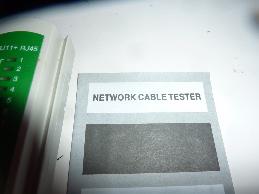 ST-45 Network Ethernet Lan Internet Cable Tester Test Tool S-20