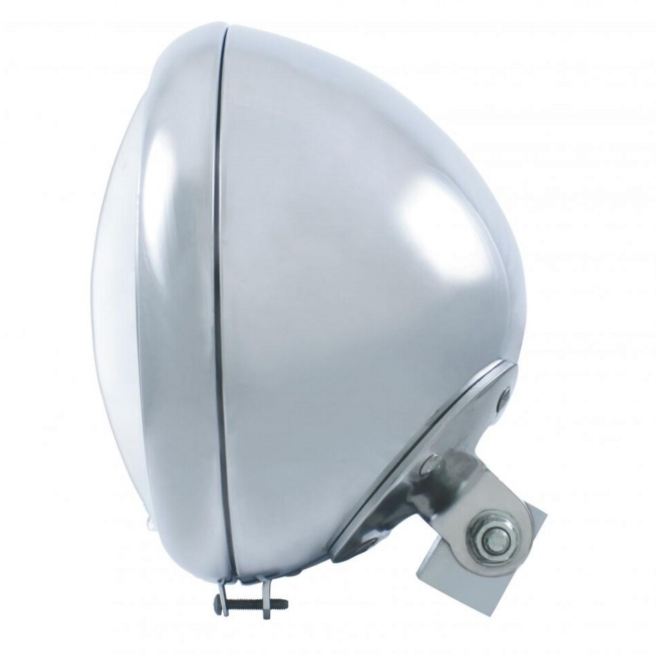 7" Motorcycle Headlight w/ 34 Amber LED Bulb