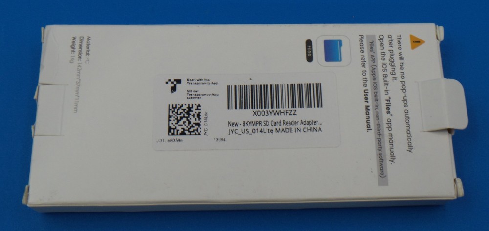 SD Card Reader Micro SD Lightening & USB-C for iPhone 15 iPad MacBook Windows