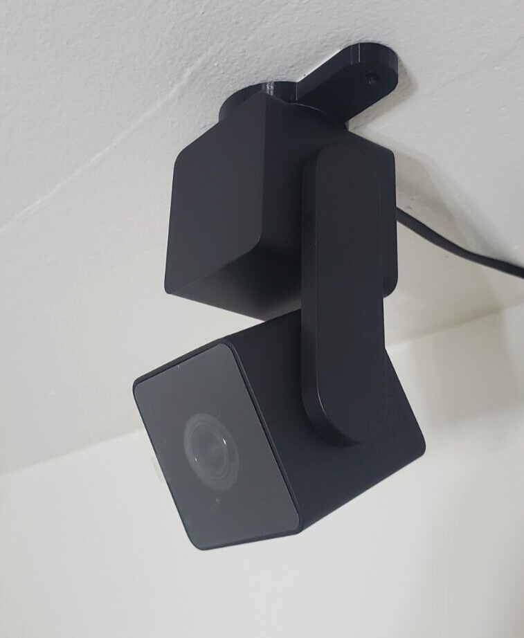 WYZE CAM PAN V3 Black Hanger Ceiling Mount Bracket Security Camera 2 Pack