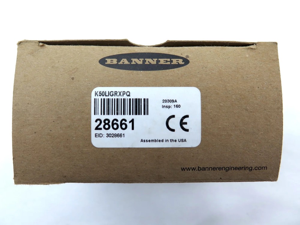 Banner K50LIGRXPQ / 28661 Indicator Light 8-30VDC