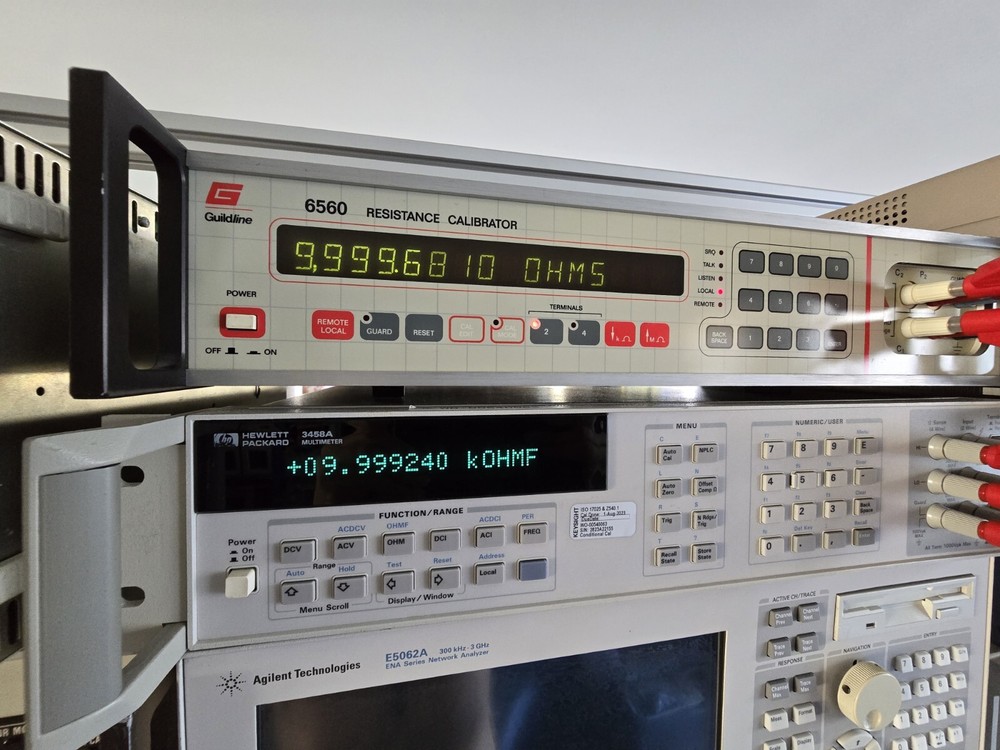 Guildline 6560 Resistance Calibrator Tested