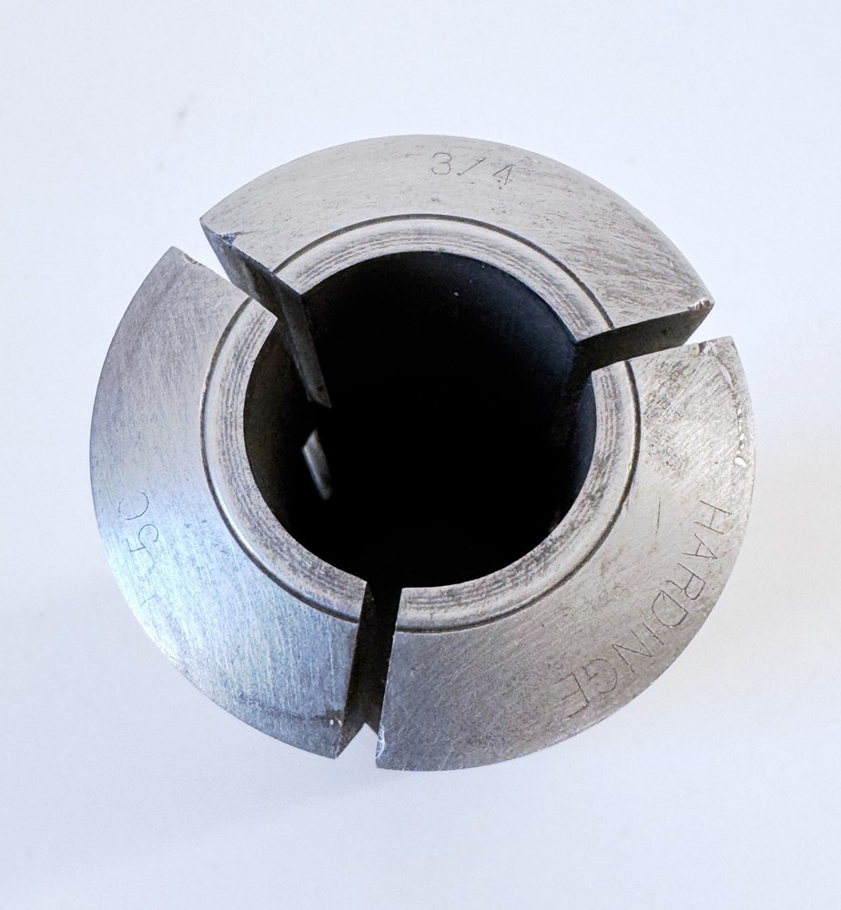 3/4" HARDINGE 5C Round Collet Internal & External Threads .750" USA