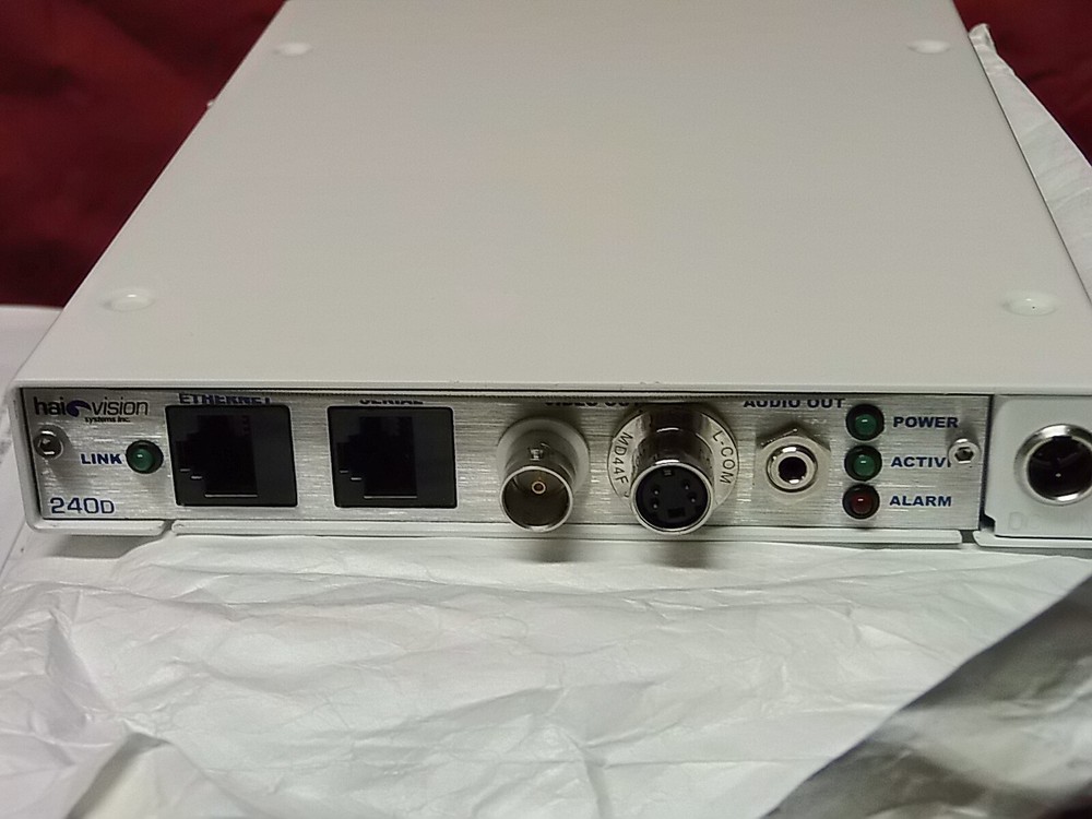 HaiVision Oscar H.264 MPEG-4 AVC 16 kbps to 1.5 Mbps Video Decoder.
