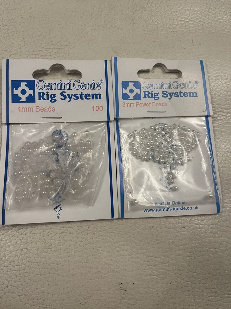 GEMINI GENIE RIG SYSTEM POWER BEADS ALL  SIZES