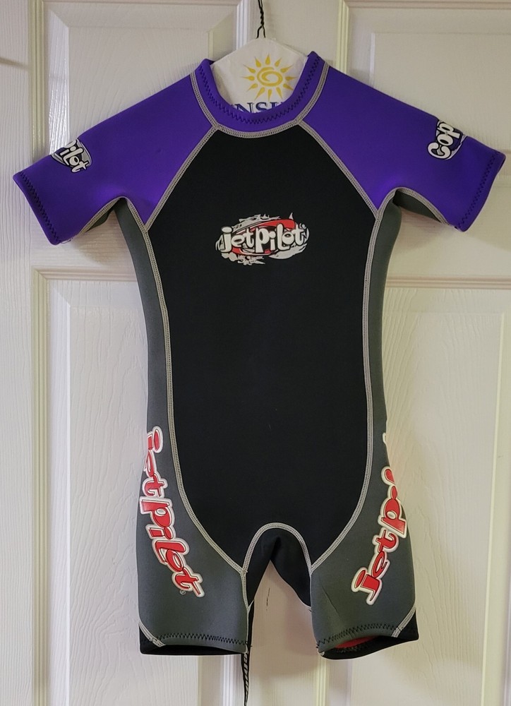 Wetsuit Kids Medium Short Sleve Jetpilot