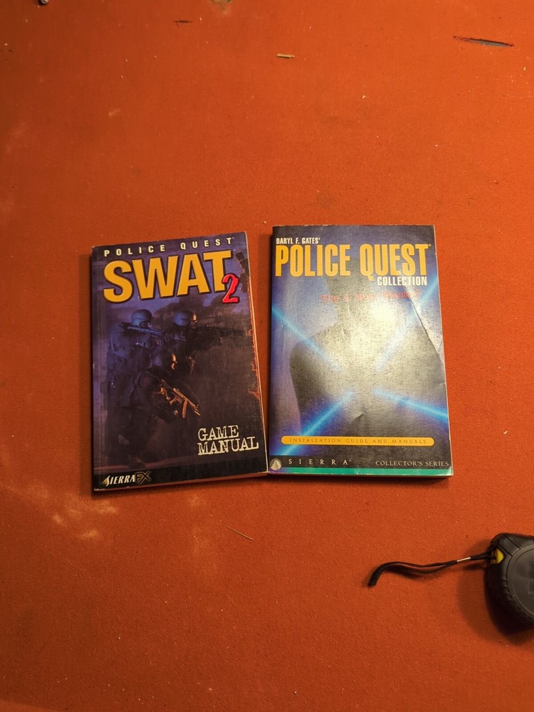 Police Quest Manuals