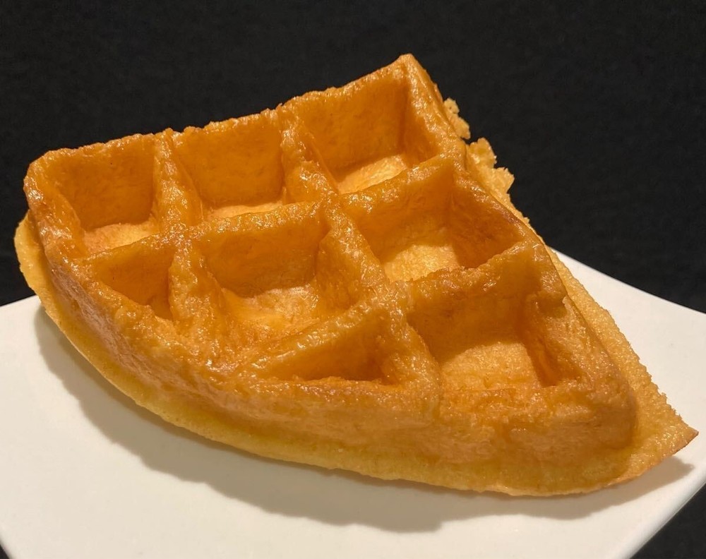 Food sample waffle