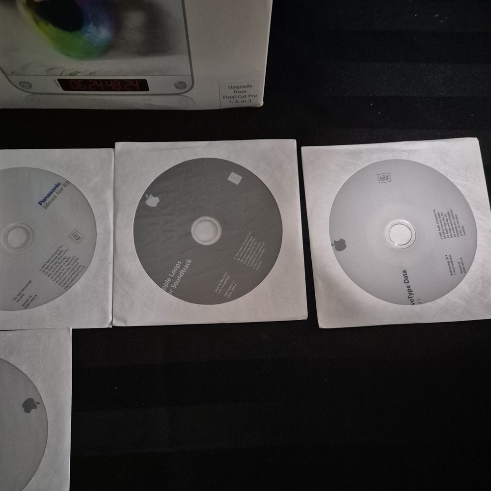 Final Cut Pro HD Version 4.5 – Upgrade Box Set (Mac, 2004) – RARE – Complete