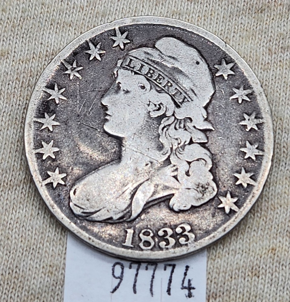 WPCoins ~ 1833 Cap Bust Half