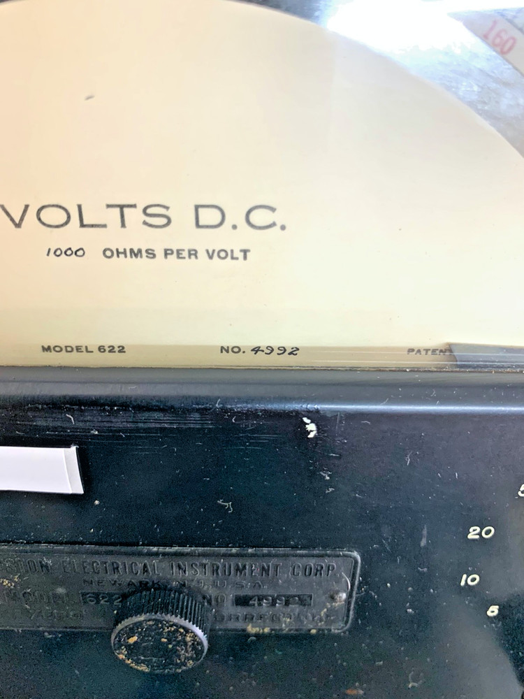 Weston D.C. Voltmeter Model 622 S8302