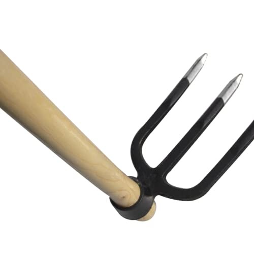 55-Inch Pure Solid Wood Replacement Handle for Garden Digging Spading Fork,