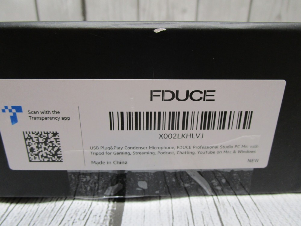 FDUCE USB Plug Play Condenser Microphone Professional Studio PC Mic w/ Tripod